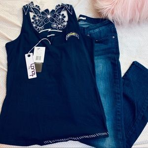 Touch by Alyssa Milano NFL  Los Angeles Chargers